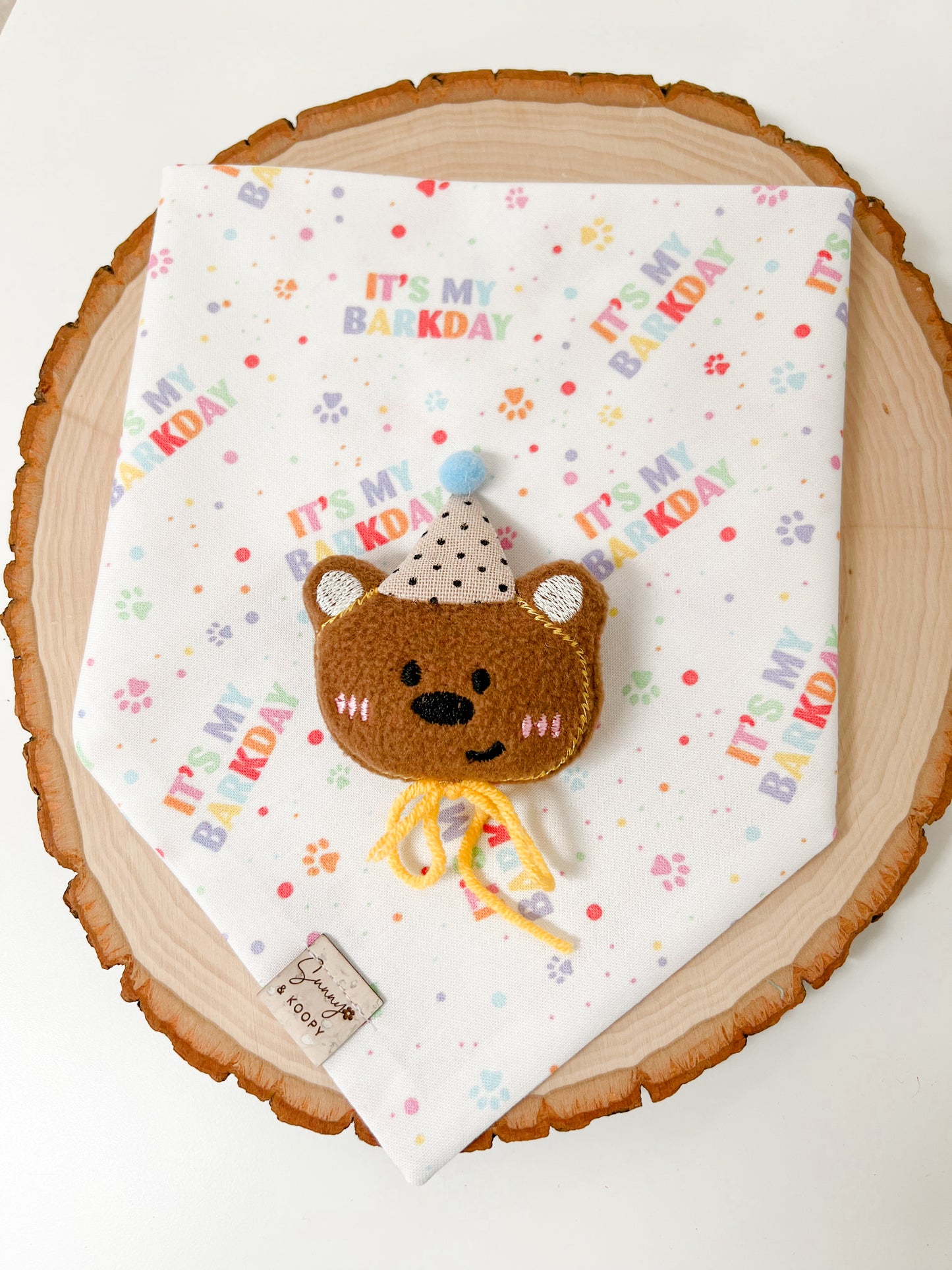 It’s My BarkDay Dog Bandana