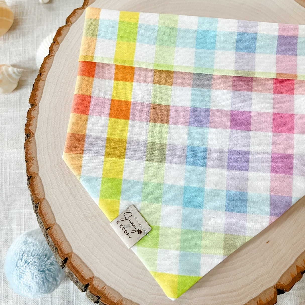 Plaid Parade Dog Bandana