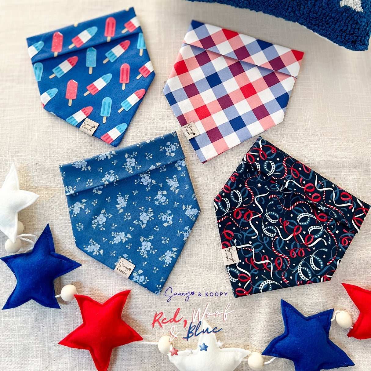 Confetti Dog Bandana