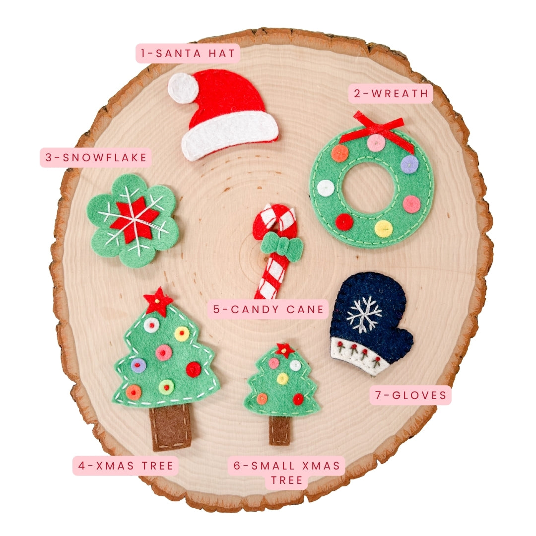 Christmas Felt Patches
