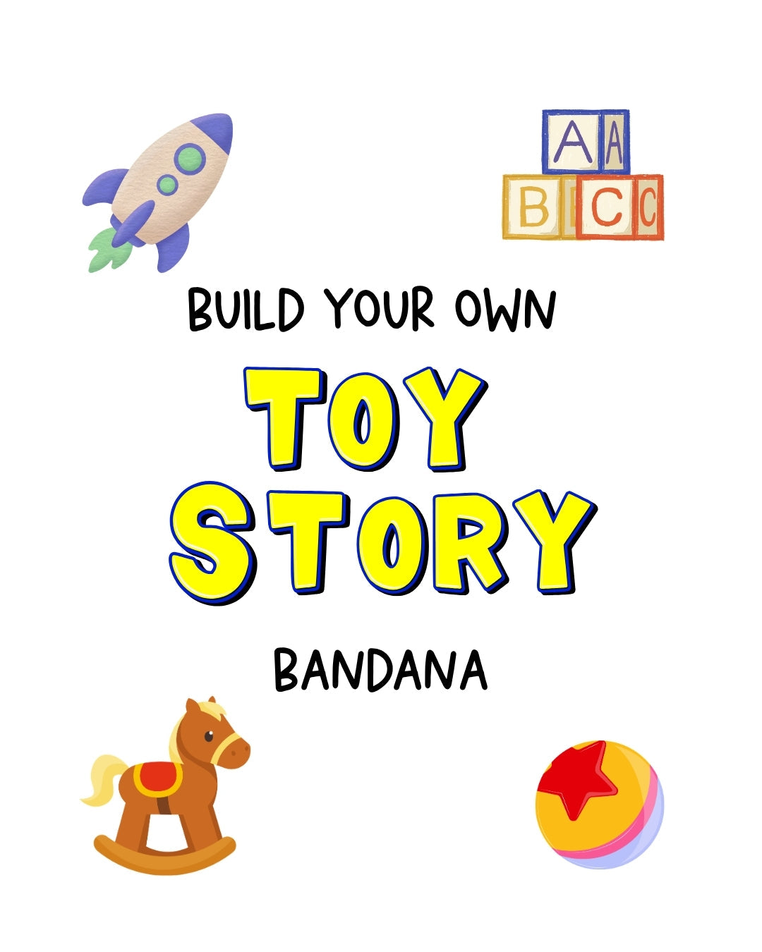Build Your Toy Story Bandana