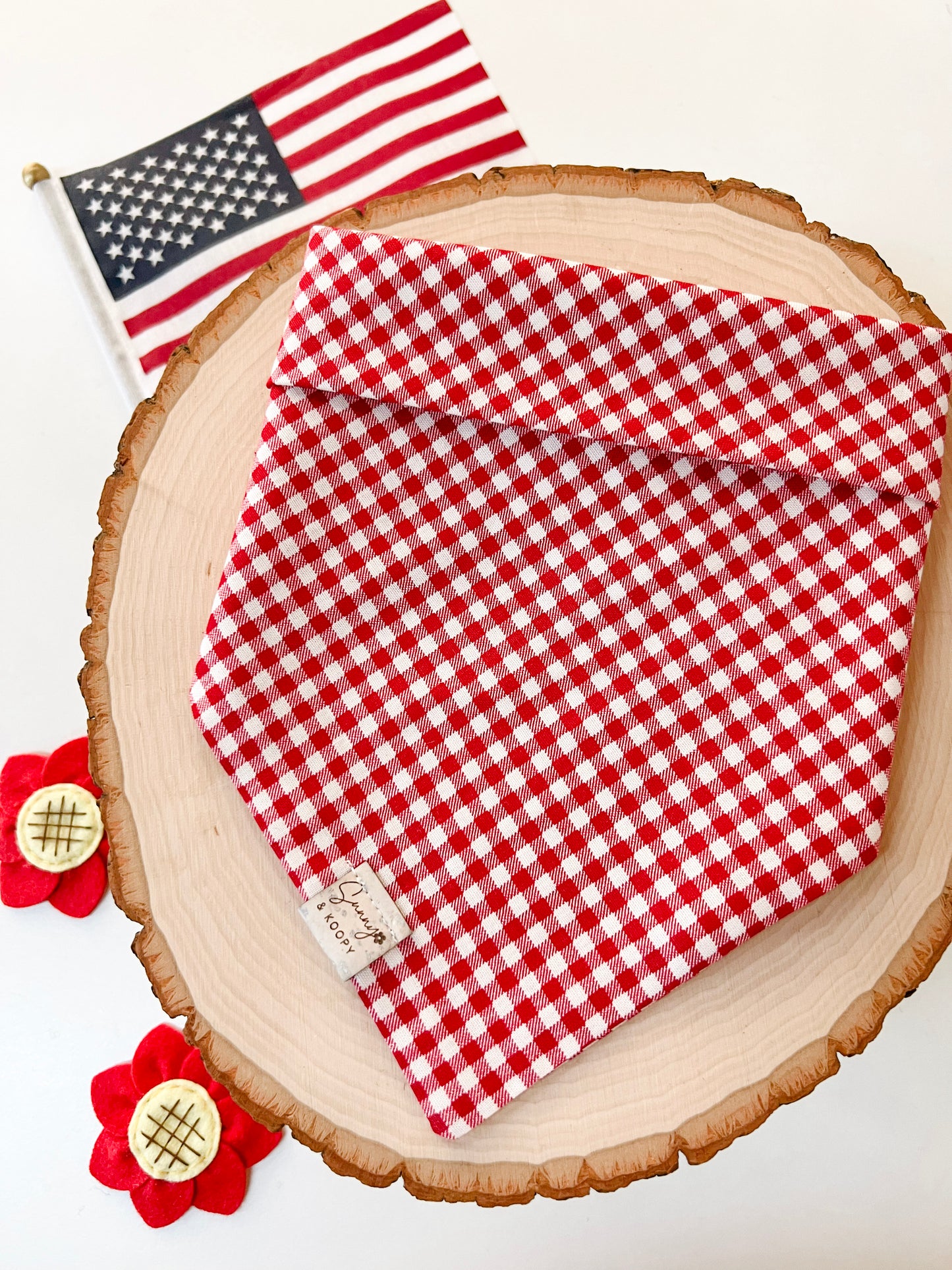 American Picnic Dog Bandana