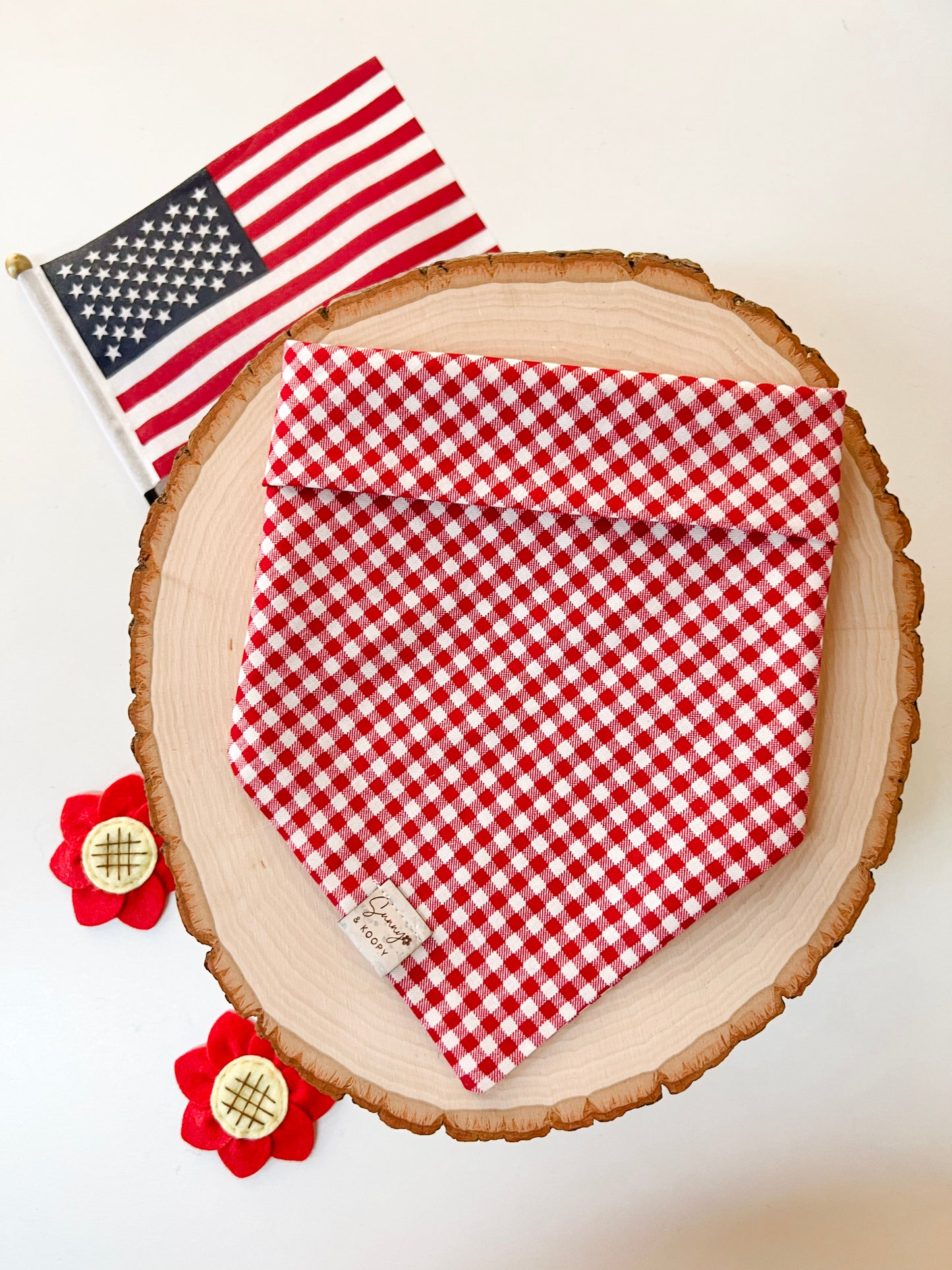 American Picnic Dog Bandana