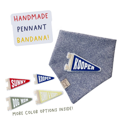 Pennant Flag Dog Bandana