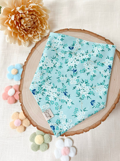 Little Blue Butterfly Dog Bandana
