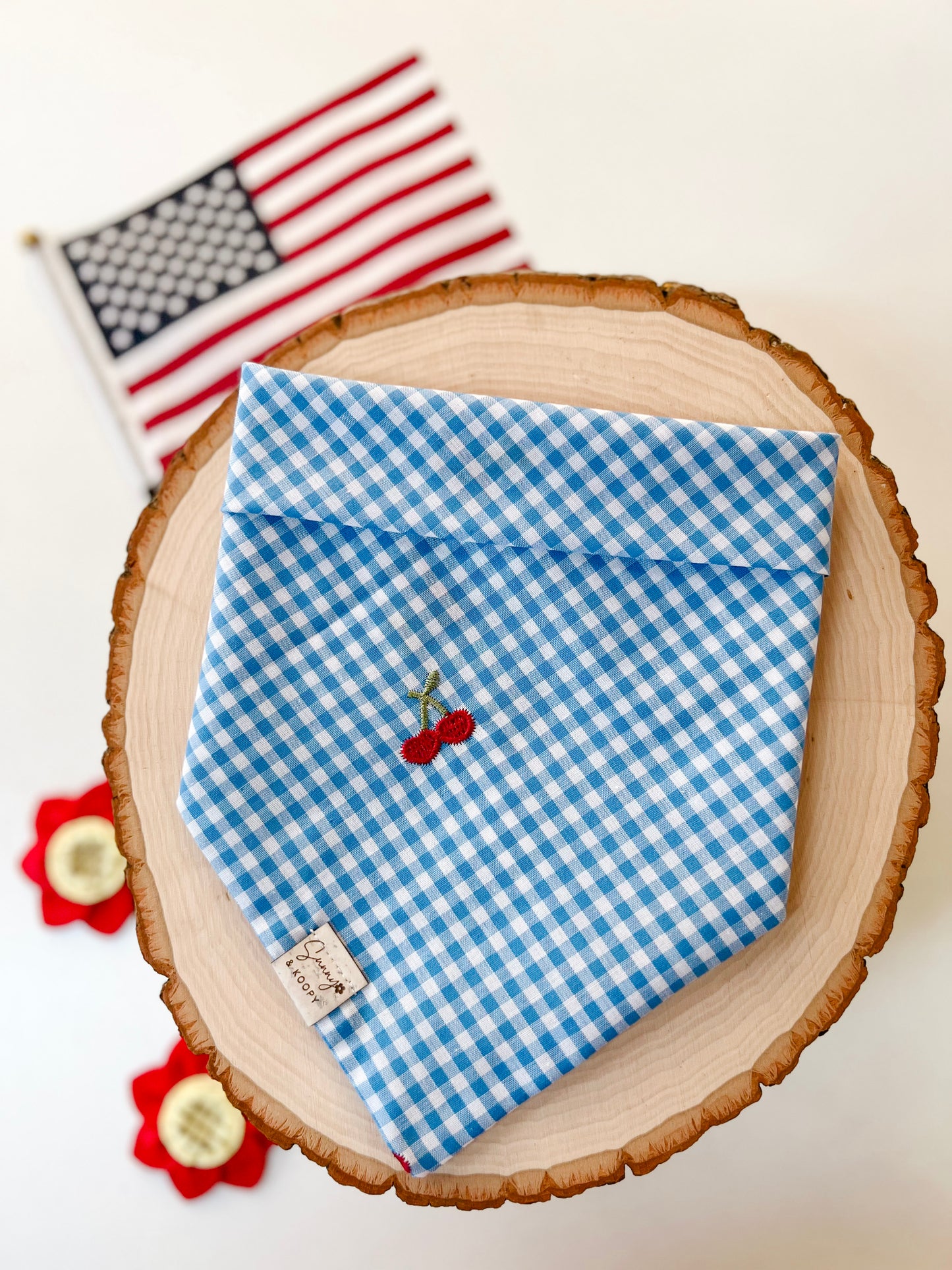 Cherry Jubilee Dog Bandana