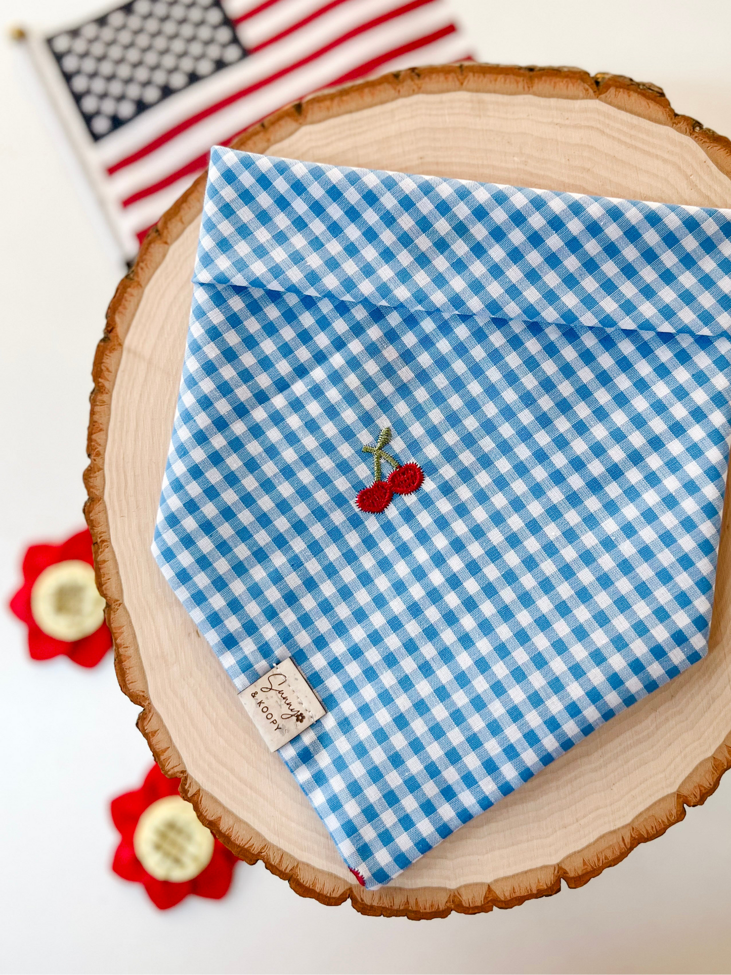 Cherry Jubilee Dog Bandana