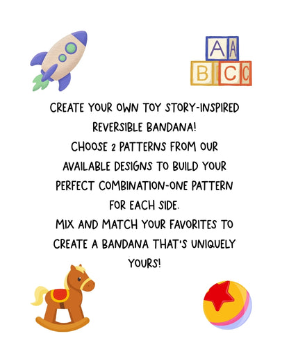 Build Your Own Toy Story Bandana