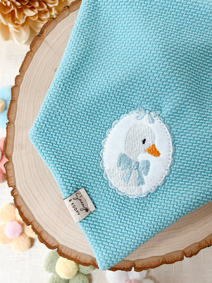 Oliver the Goose Appliqué Dog Bandana