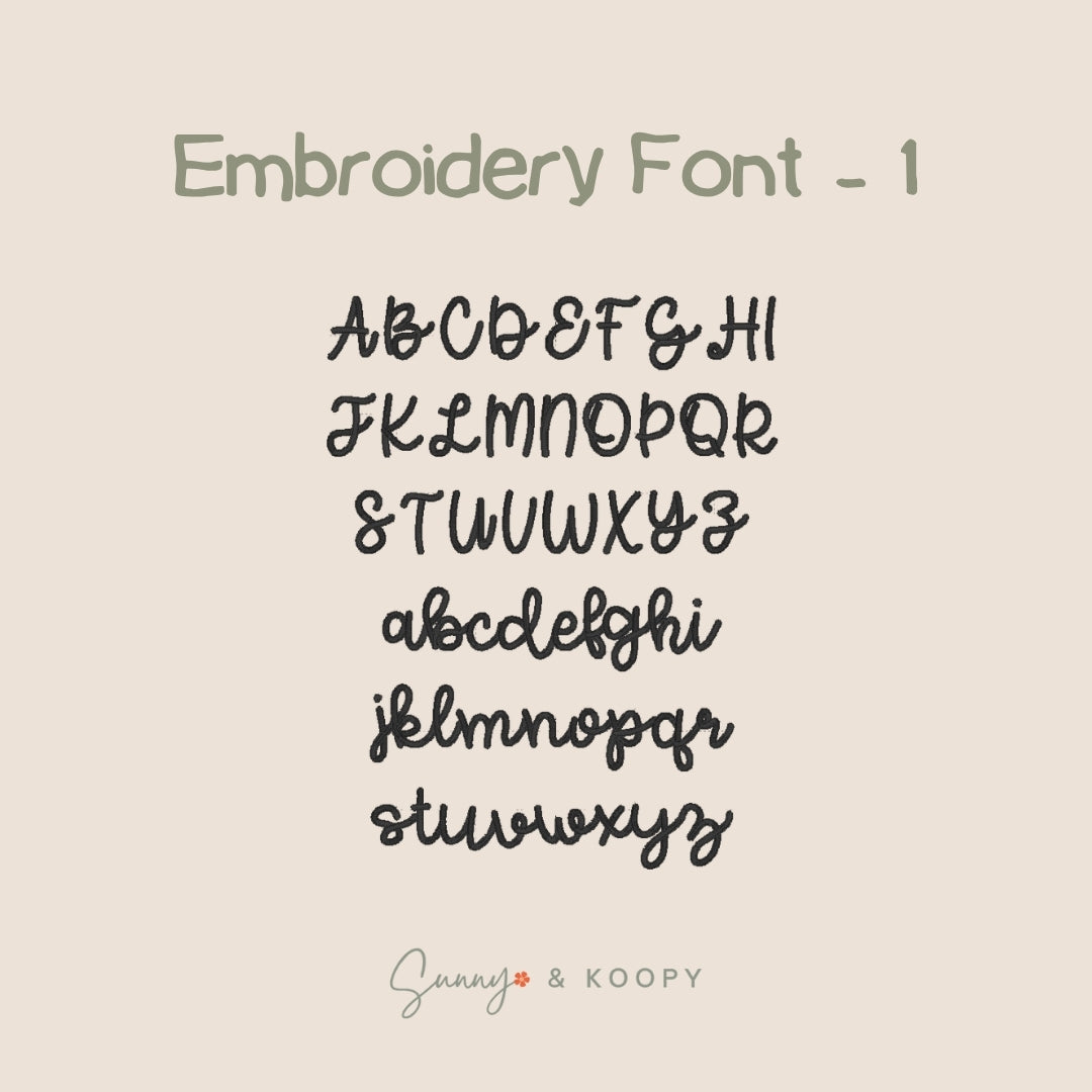 Custom Name Embroidered Gauze Dog Bandana