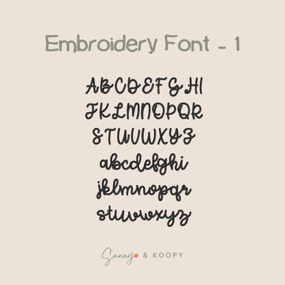 Custom Name Embroidered Gauze Dog Bandana