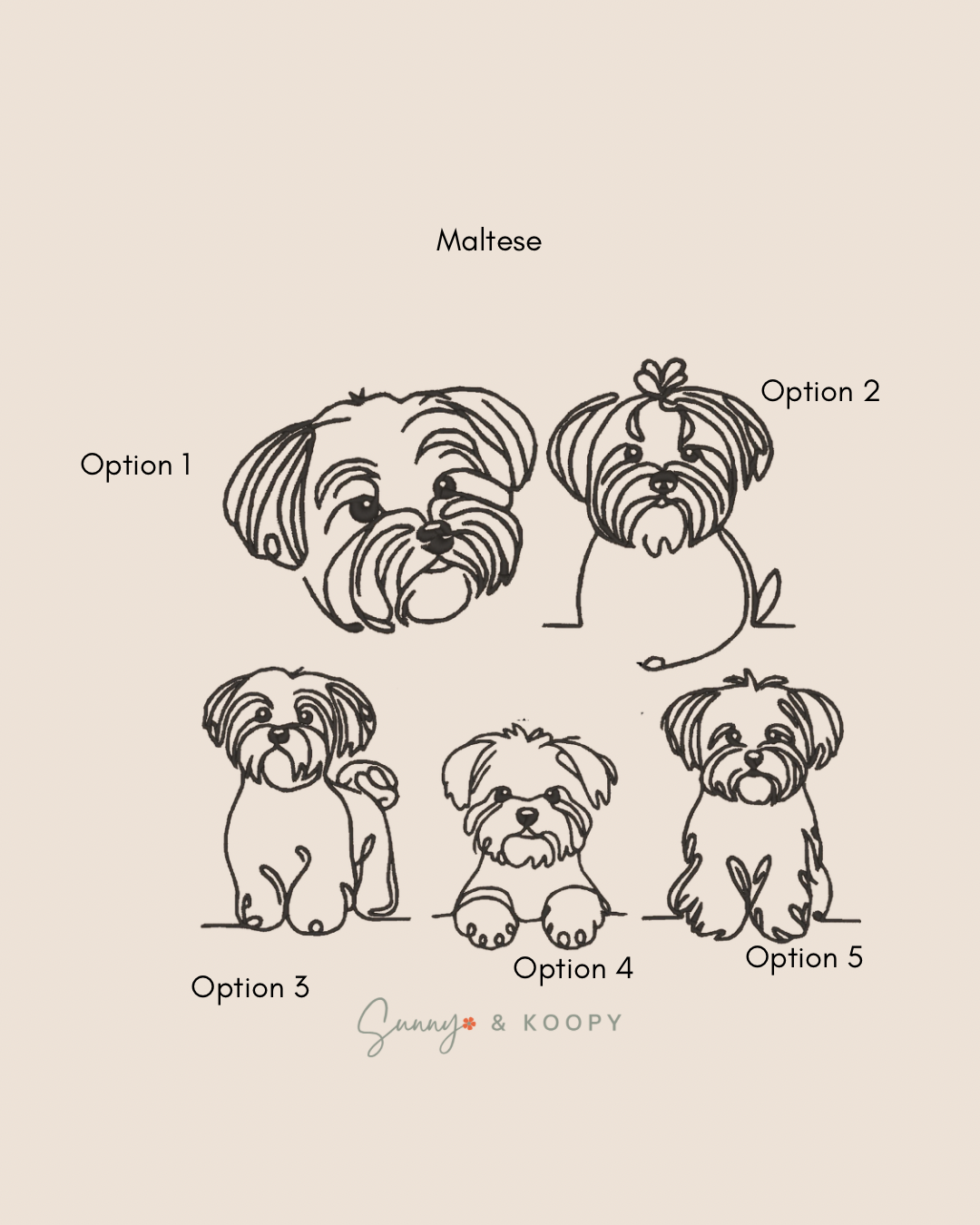 Minimalist Dog Breed Embroidered Bag Tag/Charm
