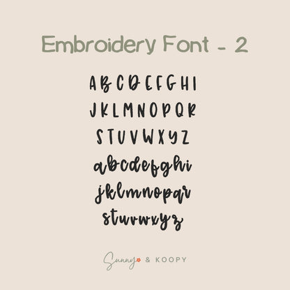 Custom Name Embroidered Gauze Dog Bandana