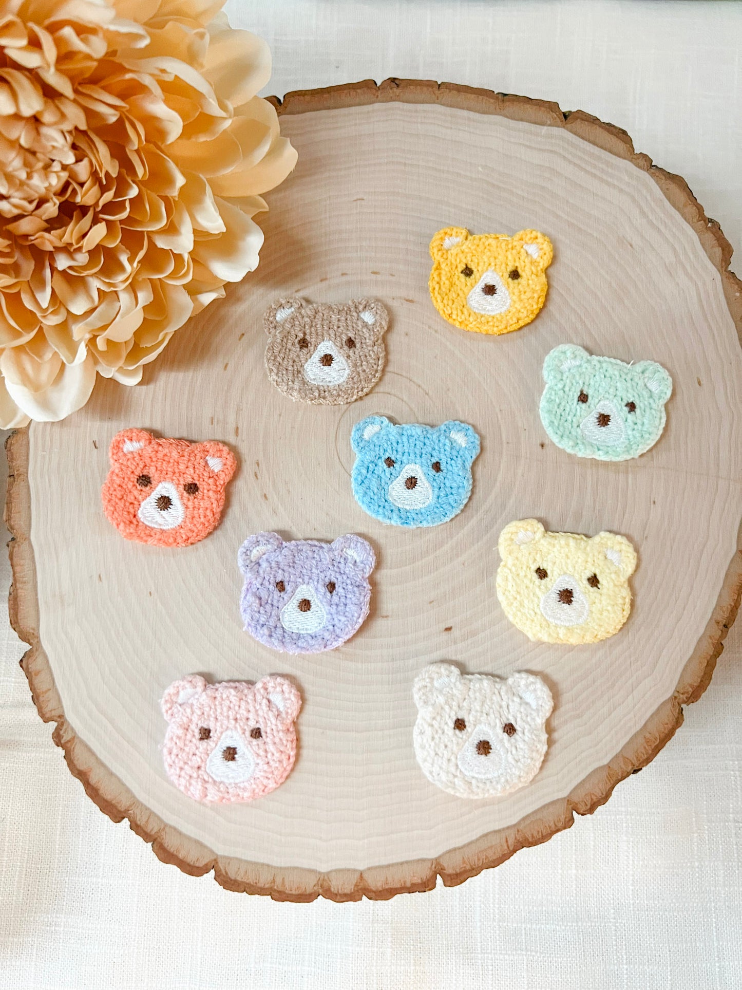 Spring Bears Applique