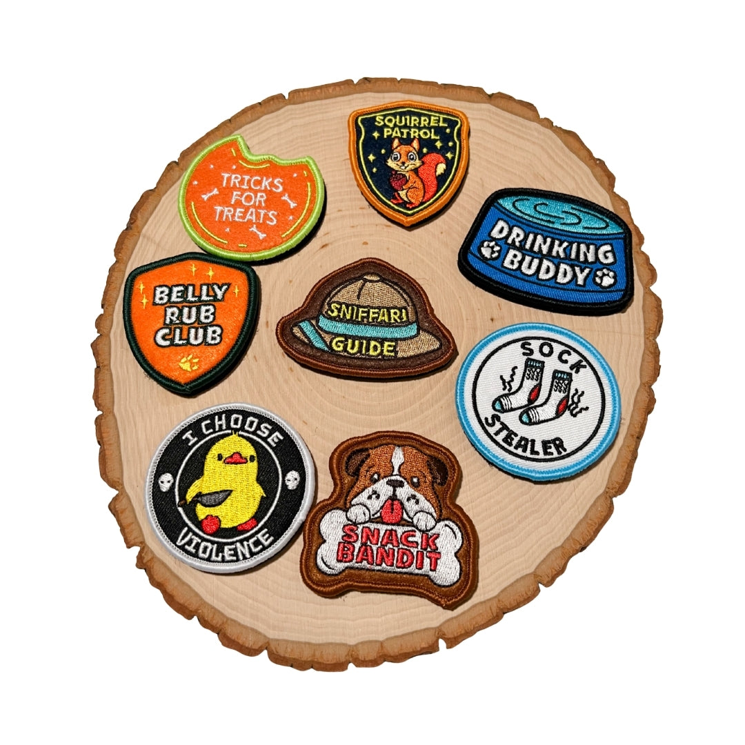 Dog Hook and Loop Patches