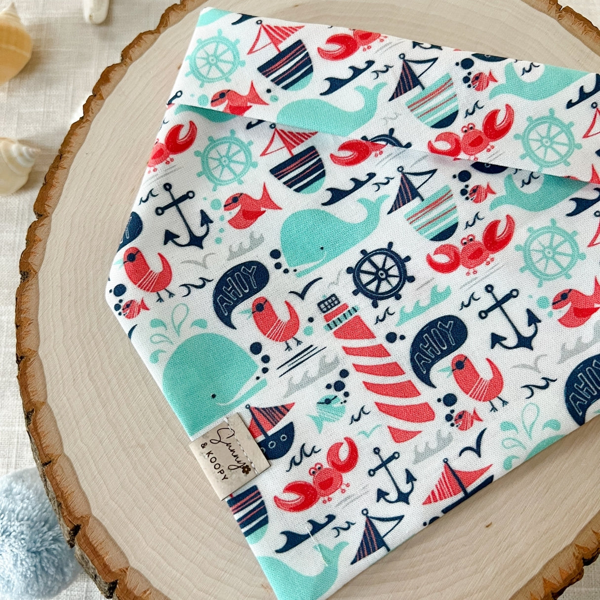 Ahoy Pup Dog Bandana