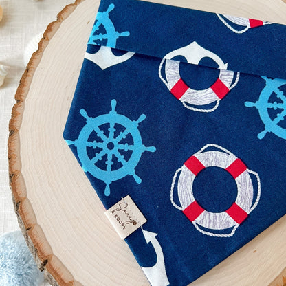 Bark Aboard Dog Bandana