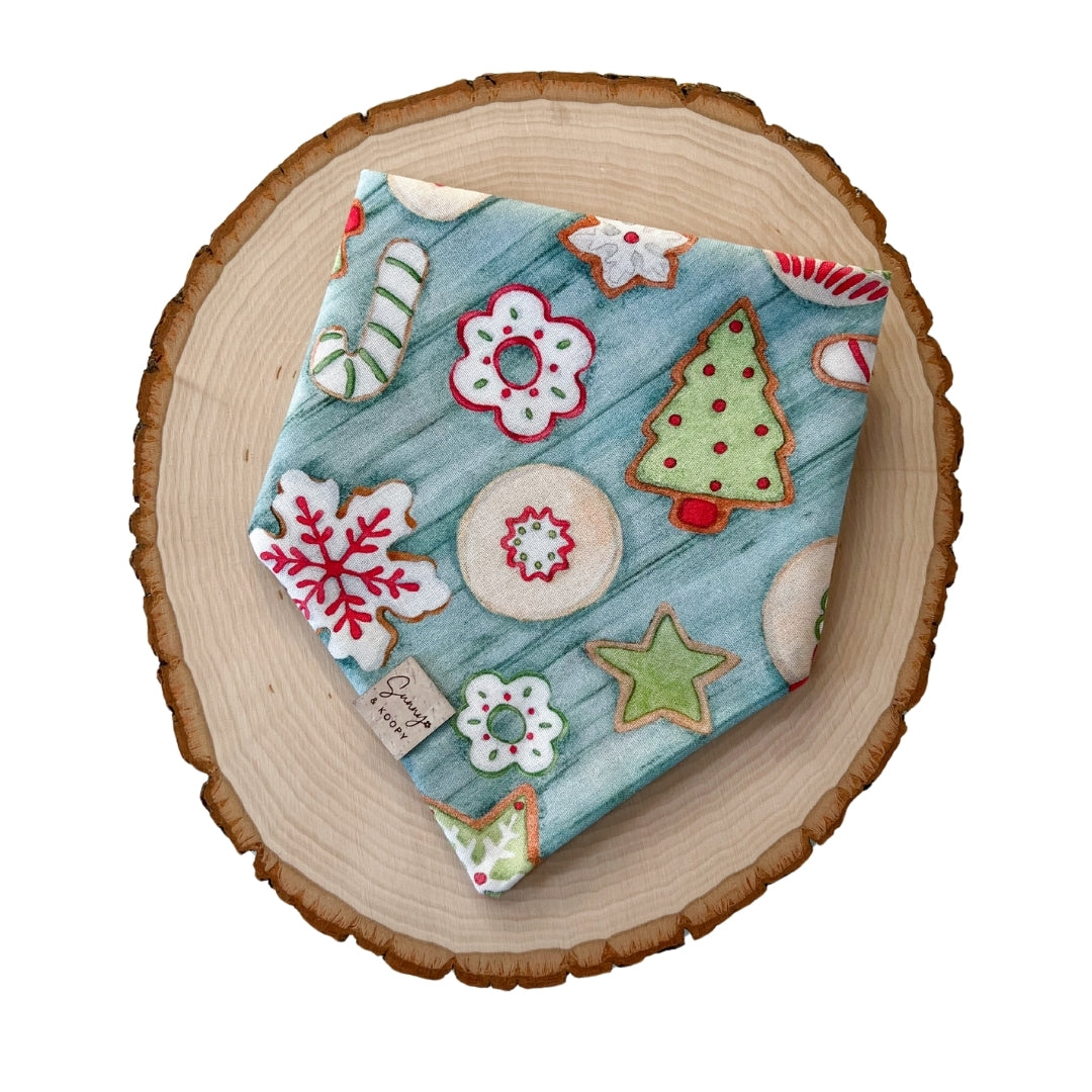 Christmas Cookie Dog Bandana