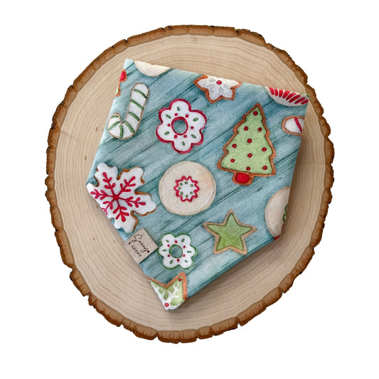 Christmas Cookie Dog Bandana