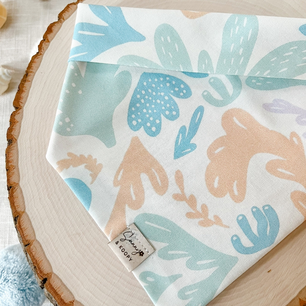 Coastal Calm Dog Bandana