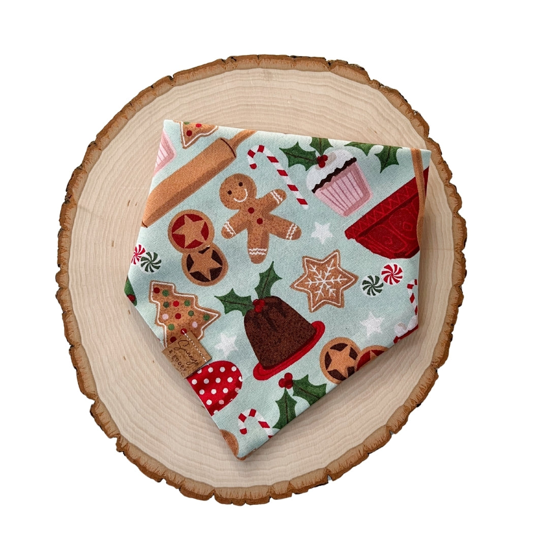 Gingerbread Treats Dog Bandana