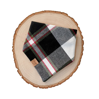 Holiday Happiness Flannel Dog Bandana