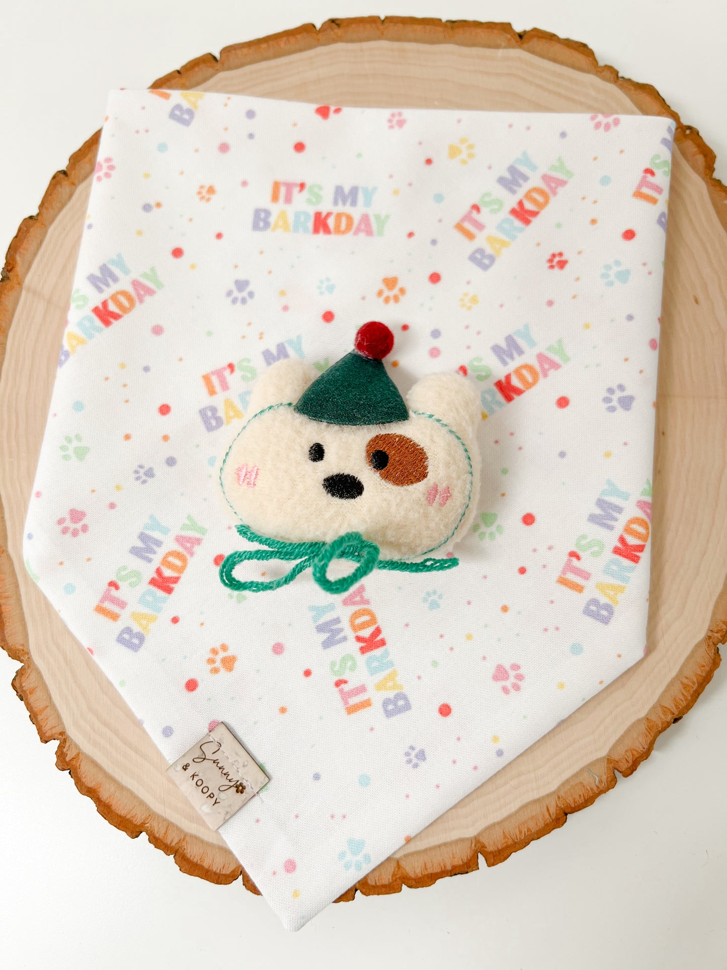 It’s My BarkDay Dog Bandana