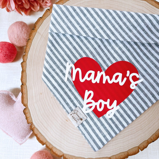 Mama's Boy Dog Bandana