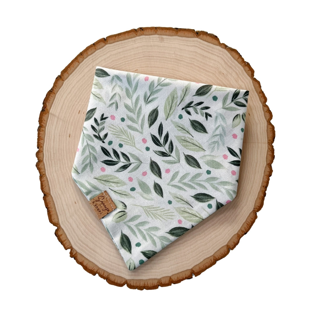 Mistletoe Magic Dog Bandana