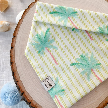 Palm Paradise Dog Bandana