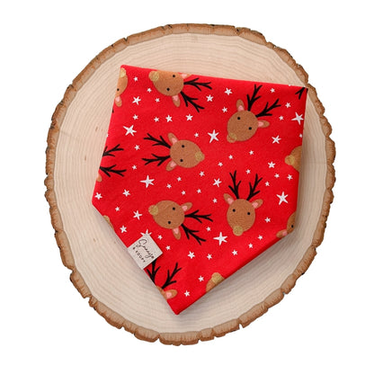 Reindeer Romp Dog Bandana