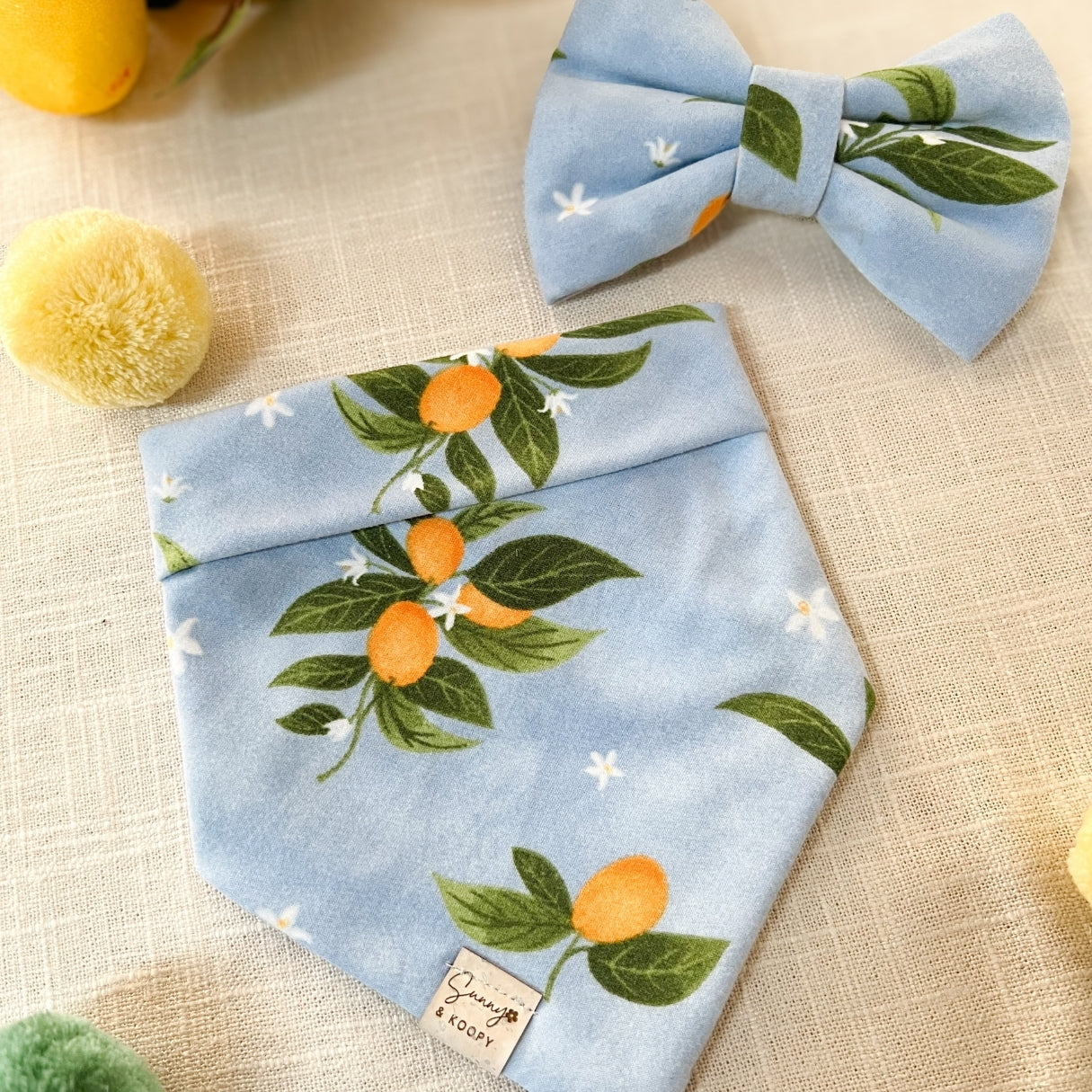Sunny Squeeze Dog Bandana