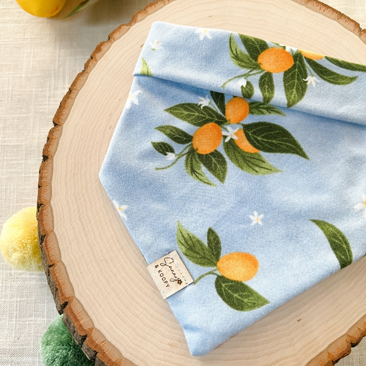 Sunny Squeeze Dog Bandana