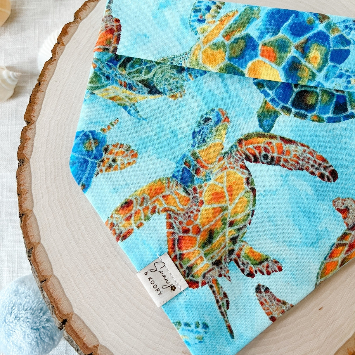 Turtle Tide Dog Bandana