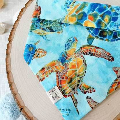 Turtle Tide Dog Bandana