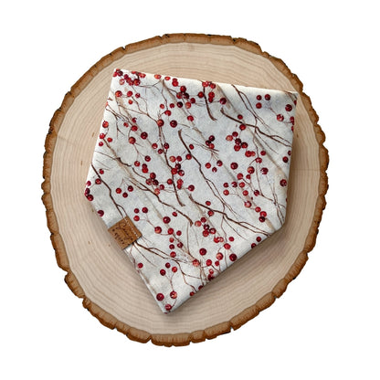 Winterberry Whimsy Dog Bandana