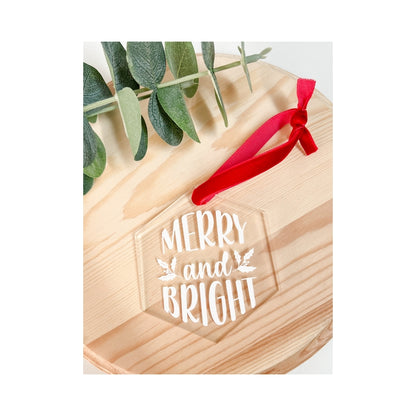 Dog Mom Acrylic Ornaments