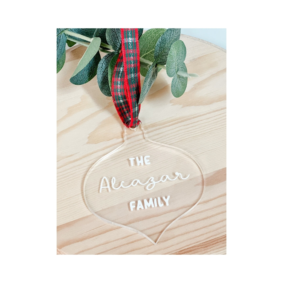 Dog Mom Acrylic Ornaments