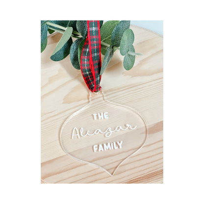 Dog Mom Acrylic Ornaments