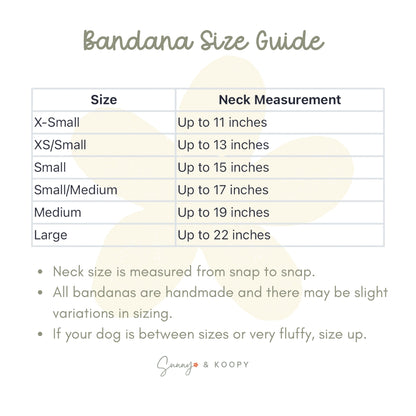 Candy Cane Custom Name Embroidered Dog Bandana