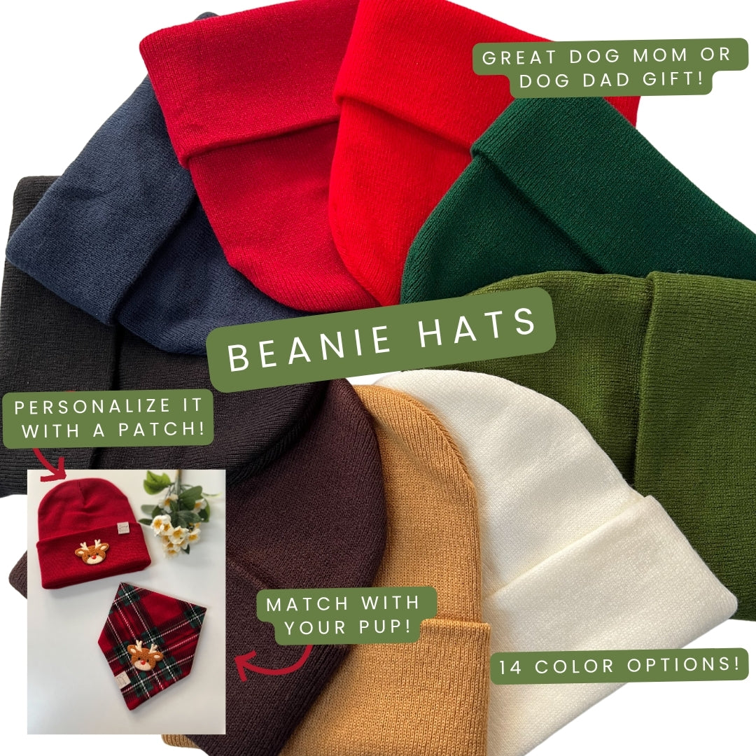 Beanie Hat for Dog Mom