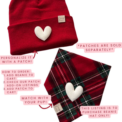 Beanie Hat for Dog Mom