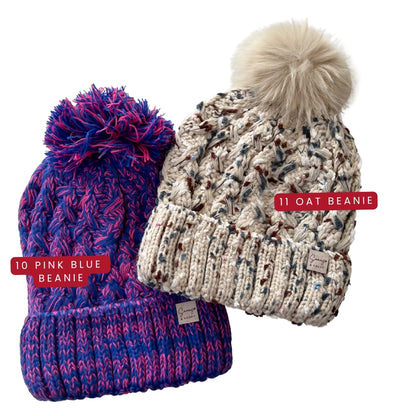 Beanie Pompom Hat for Dog Mom