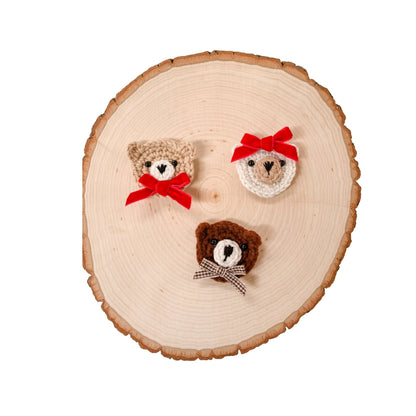 Crochet Bear and Bow Add On