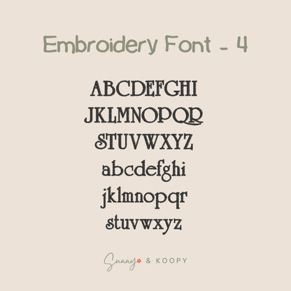 Custom Name Embroidered Gauze Dog Bandana