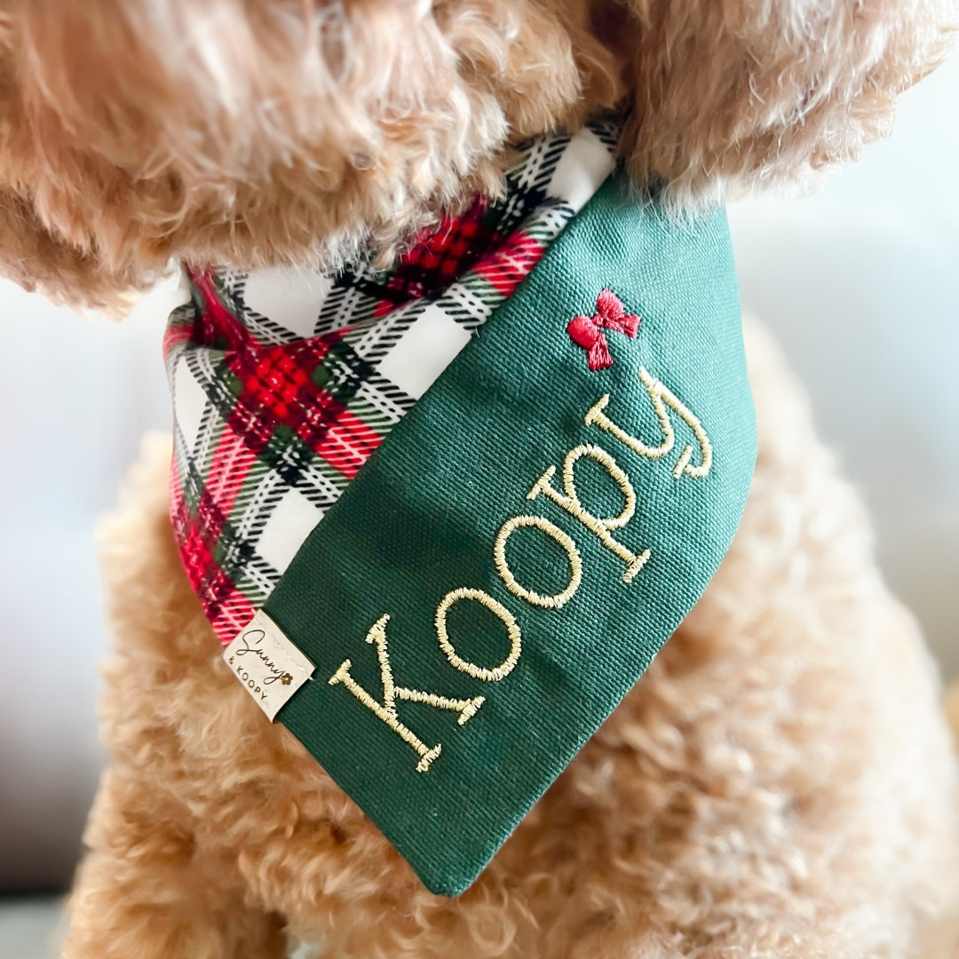 XMAS Custom Name Embroidered Add On