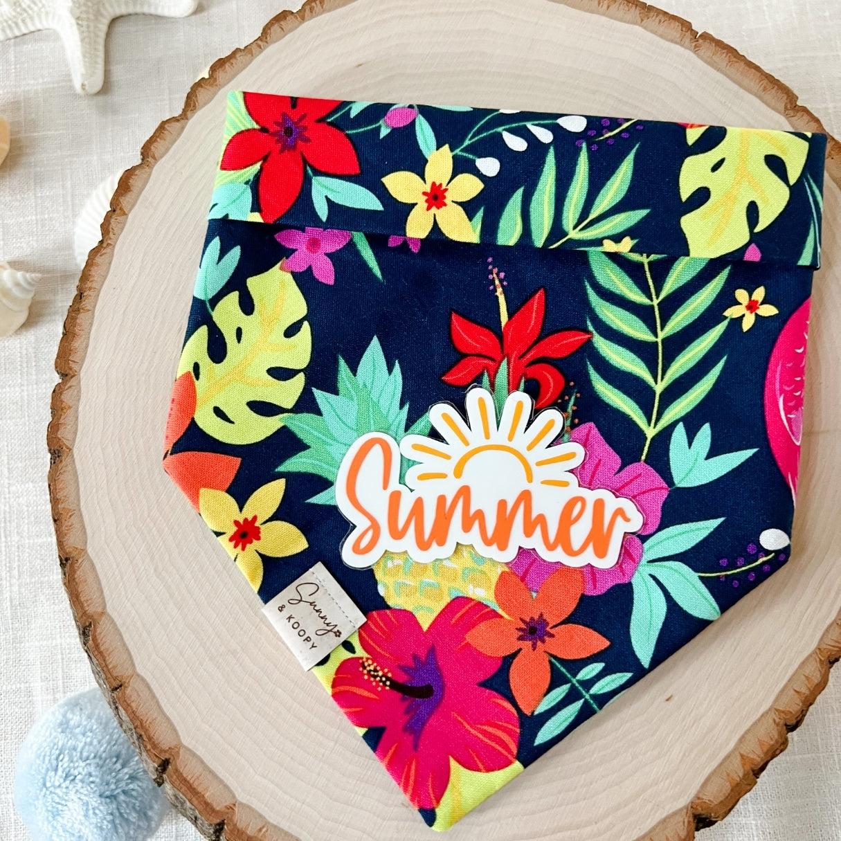 Aloha Pup Dog Bandana