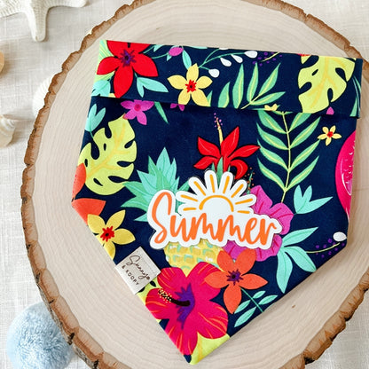 Aloha Pup Dog Bandana