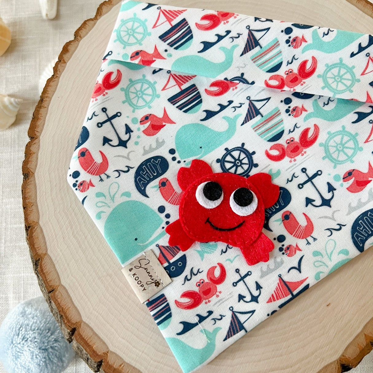 Ahoy Pup Dog Bandana