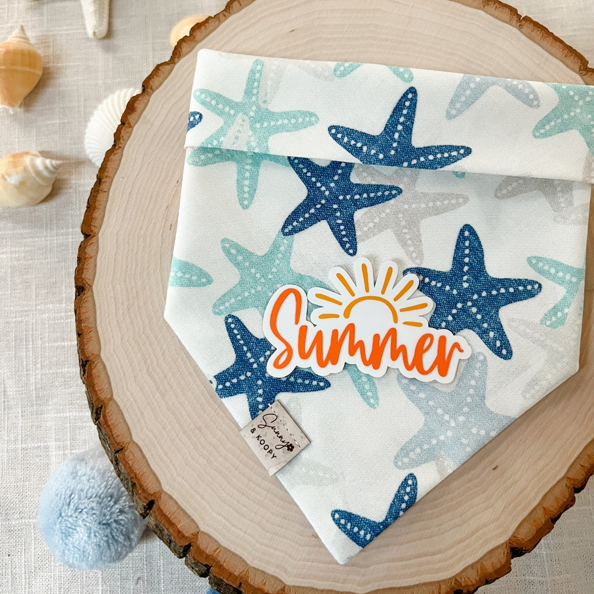 Star Of The Sea Dog Bandana